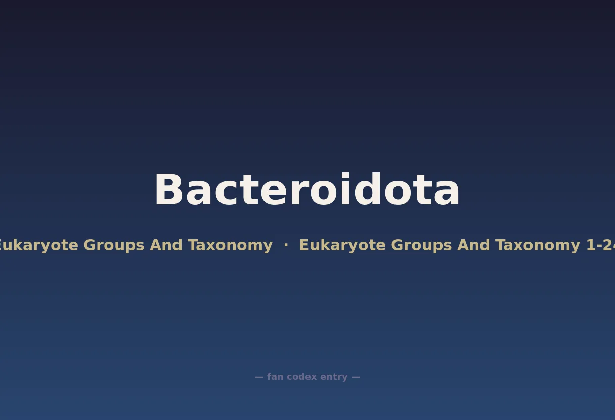 Bacteroidota